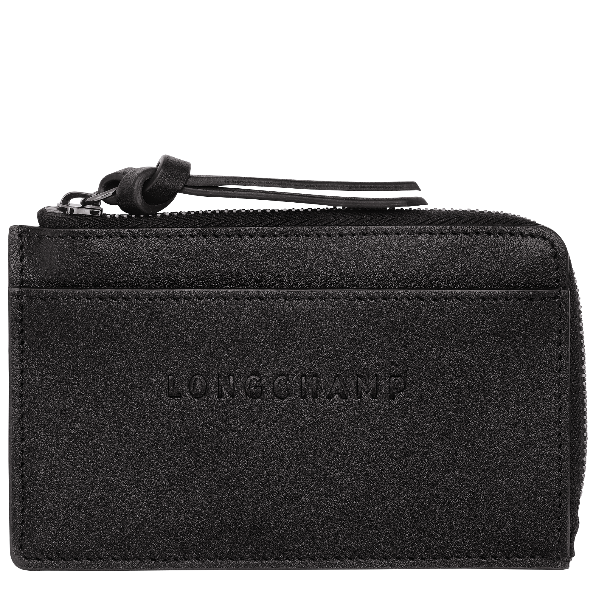 Longchamp 3D 卡夹, 黑色