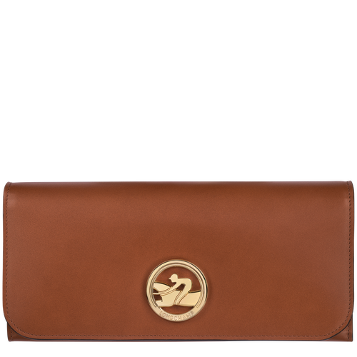 Box-Trot Continental wallet , Cognac - Leather - View 1 of  2