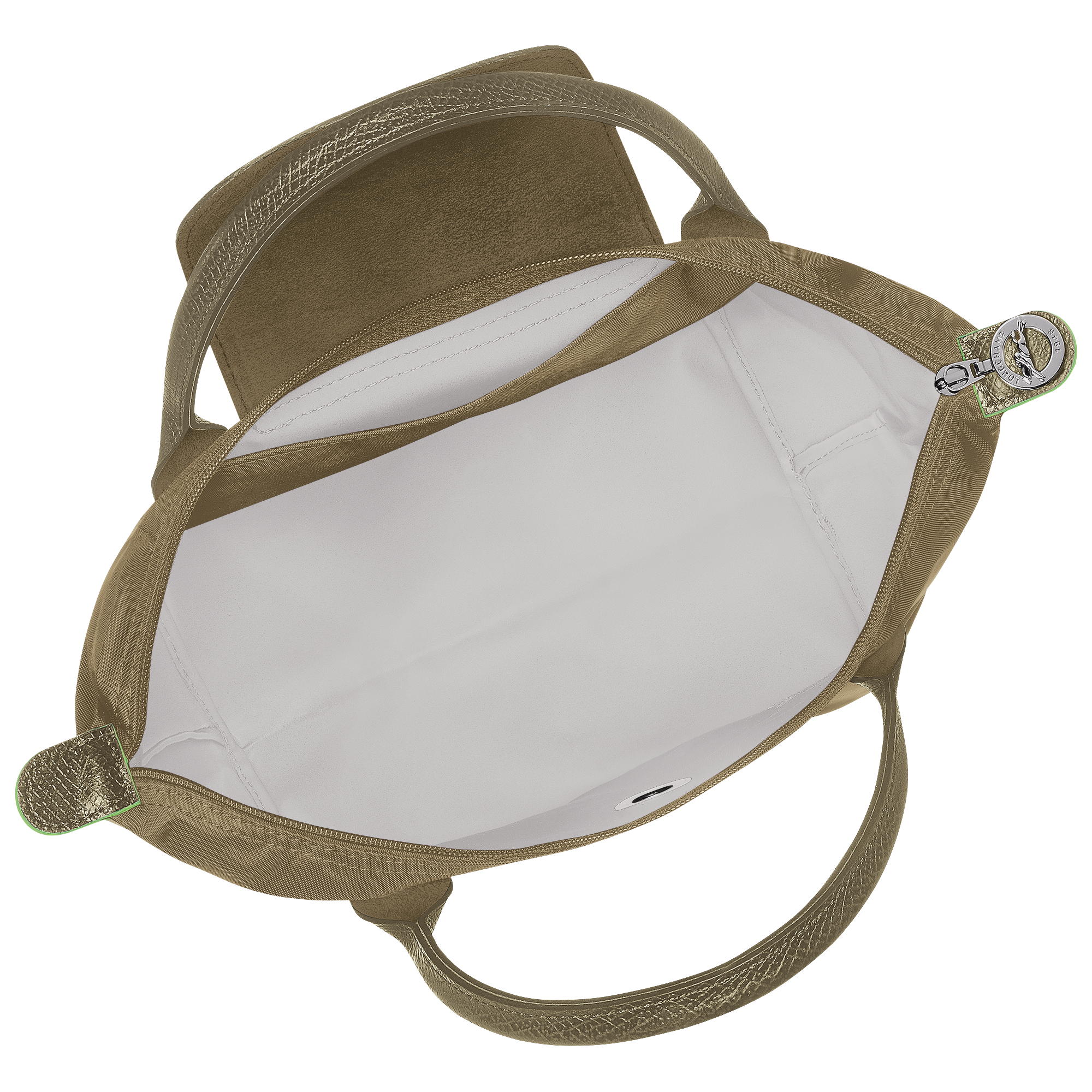 Handbag S, Artichoke - View 5 of 
        7 - zoom in Le Pliage Green Handbag S, Artichoke