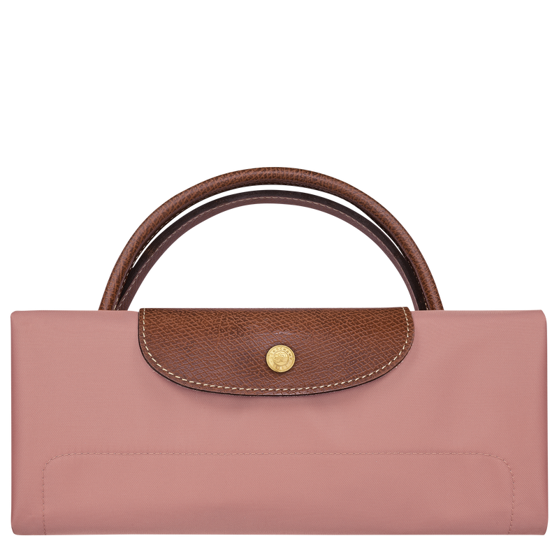 Le Pliage Original L 旅行包 , 茶粉色 - 再生帆布  - 查看 7 7