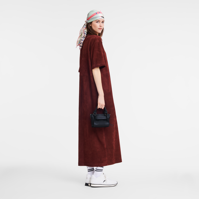 Longchamp 3D XS 手提包 , 黑色 - 皮革
