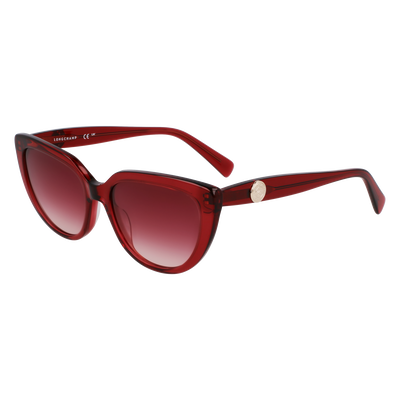 Sunglasses , Burgundy - Acetate