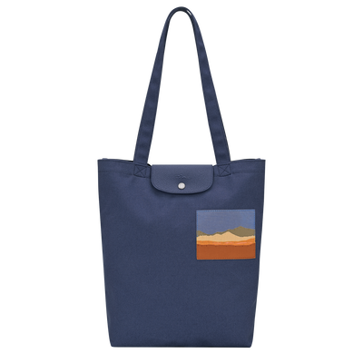 Caroline H&eacute;lain x Longchamp M 托特包 , Thistle - 帆布
