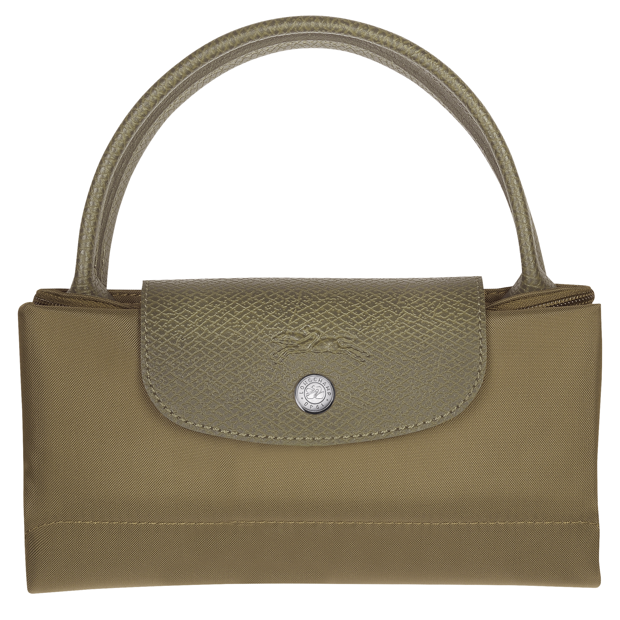 Handbag S, Artichoke - View 7 of 
        7 - zoom in Le Pliage Green Handbag S, Artichoke