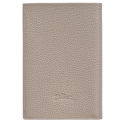 Le Foulonné Passport cover , Turtledove - Leather