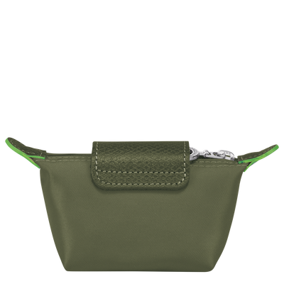 Le Pliage Green 零钱包 , 森林绿 - 再生帆布