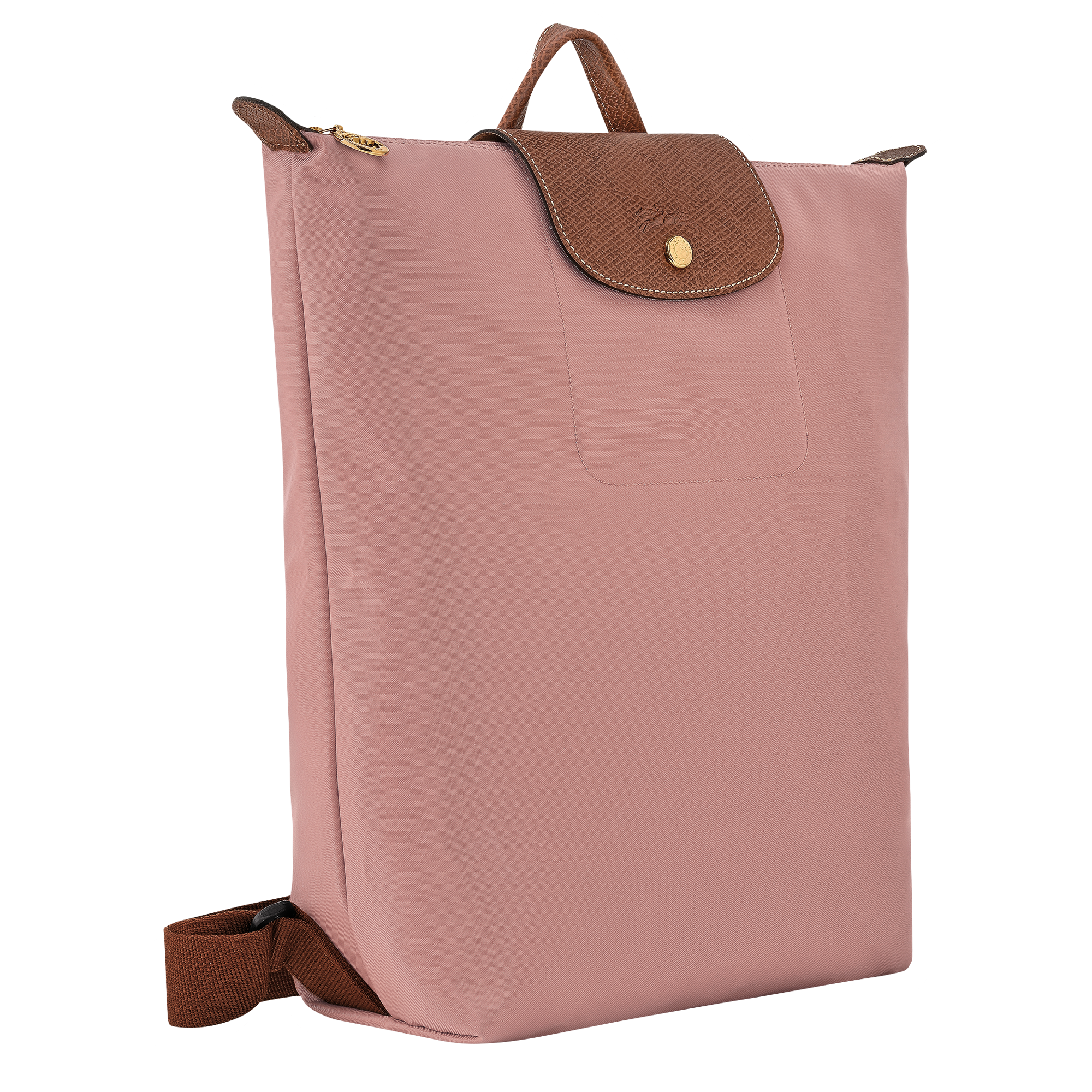 Le Pliage Original 双肩背包 M, 茶粉色