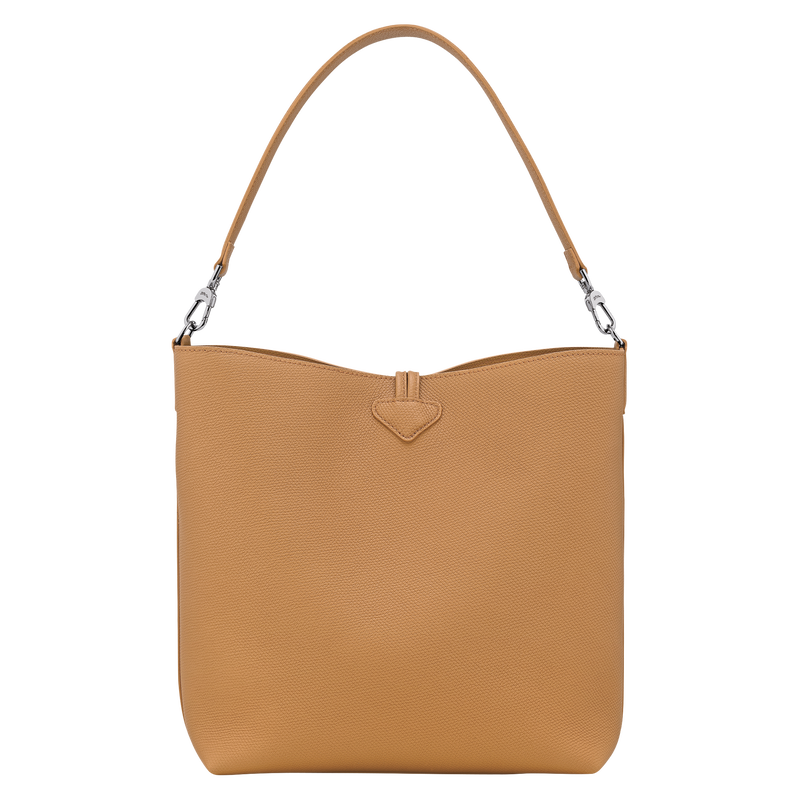 Le Roseau M Hobo 袋 , 胡桃色 - 皮革  - 查看 4 6