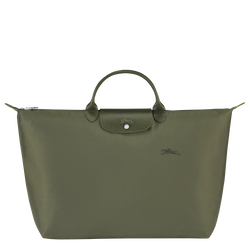 Le Pliage Green S 旅行包 , 森林 - 再生帆布