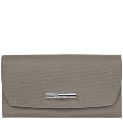 Roseau Continental wallet , Turtledove - Leather