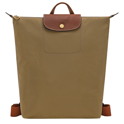 Le Pliage Original M Backpack , Olive - Recycled canvas