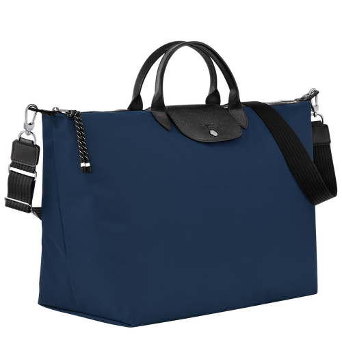 Le Pliage Energy S Travel bag , Navy - Recycled canvas - View 3 of  6
