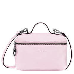 Le Pliage Xtra XS Vanity , Petal Pink - Leather