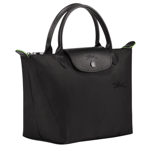 Le Pliage Green S Handbag , Black - Recycled canvas - View 3 of  7
