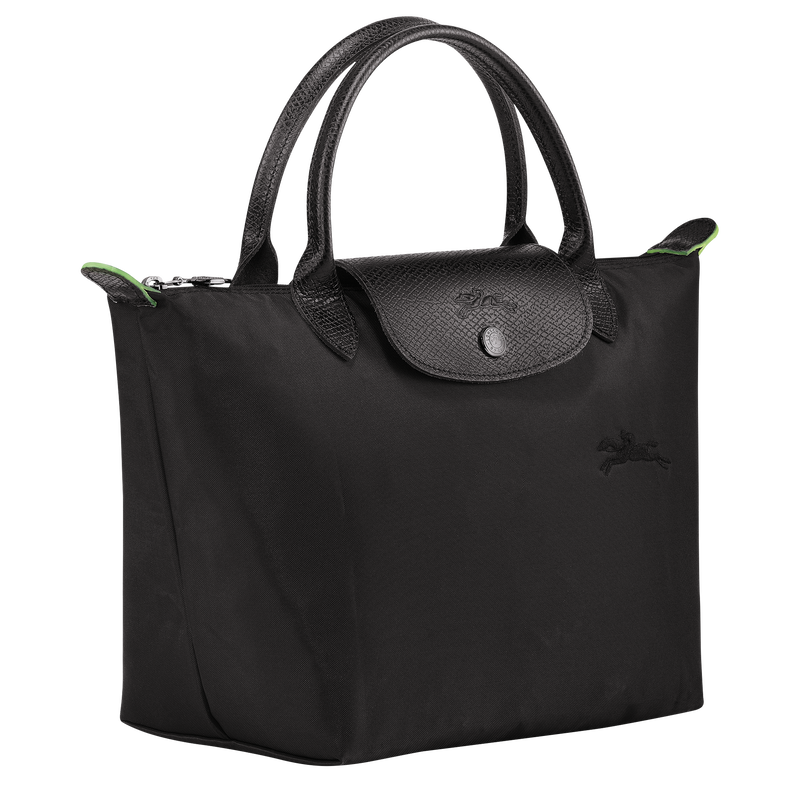 Le Pliage Green S Handbag , Black - Recycled canvas  - View 3 of  7