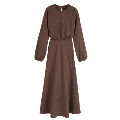 Dress , Cashew - Jacquard cotton