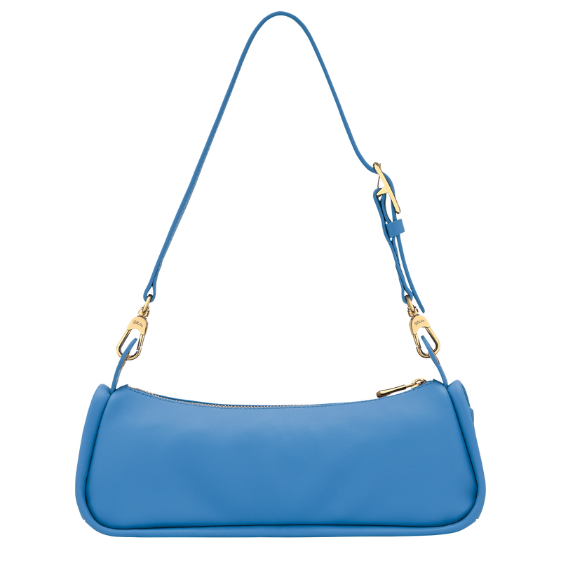 Looong M Shoulder bag , Azure - Leather  - View 4 of  7