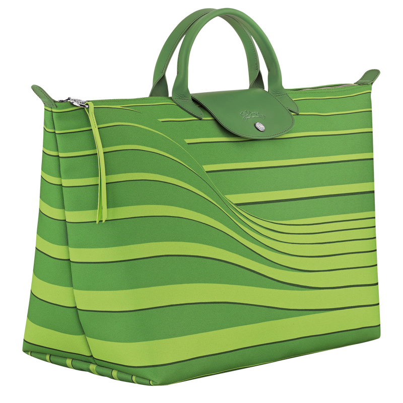 Le Pliage Collection S 旅行包 , 传统绿 - 帆布  - 查看 2 4