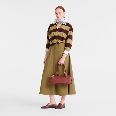 Looong L 单肩包 , 香豆色 - 皮革