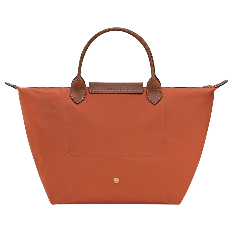 Le Pliage Original M Handbag , Brick - Recycled canvas  - View 4 of  7