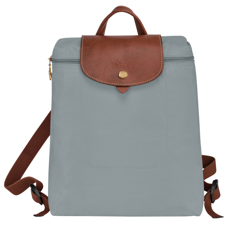 Le Pliage Original M Backpack , Steel - Recycled canvas  - View 1 of  7