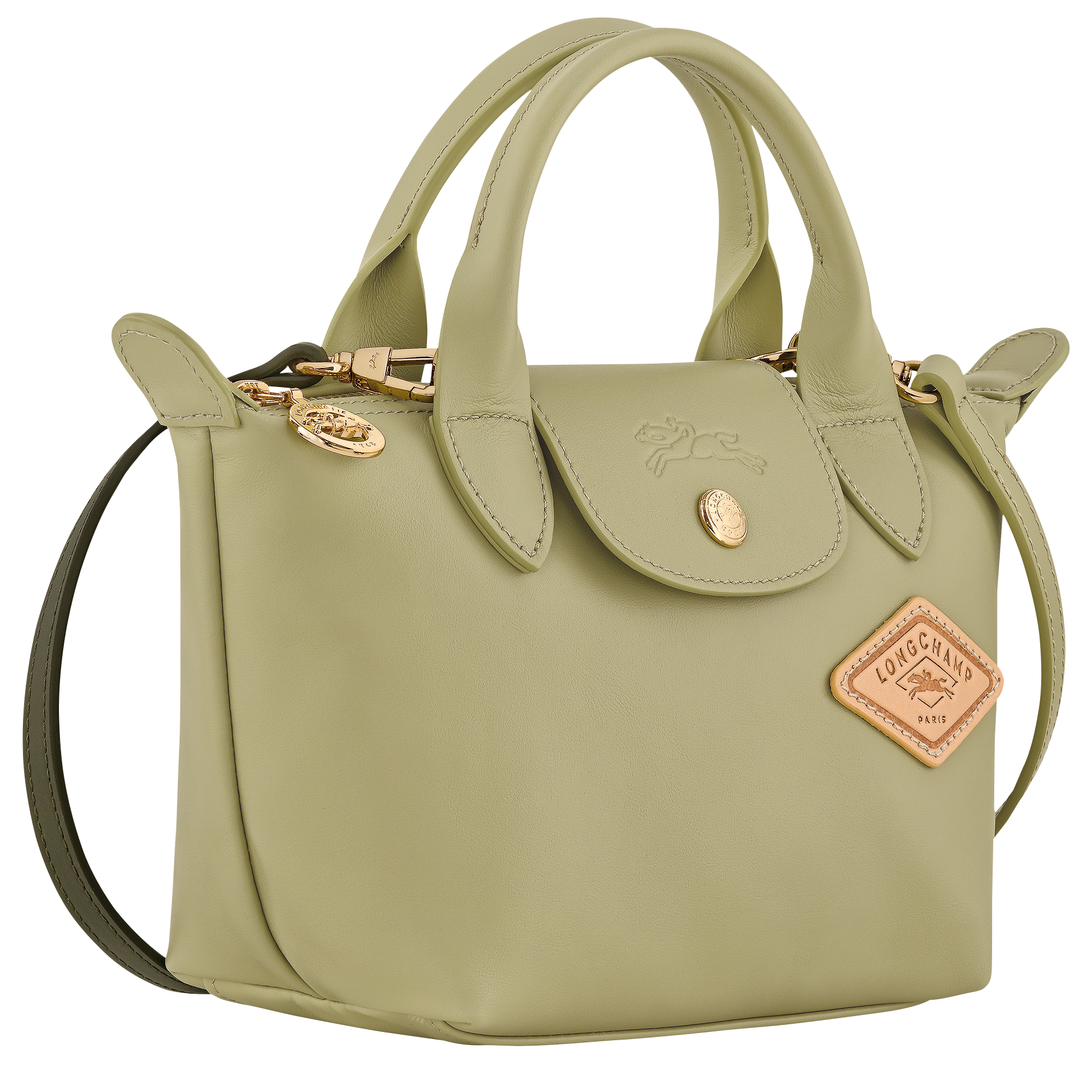 Le Pliage Xtra Handbag XS, Almond Green