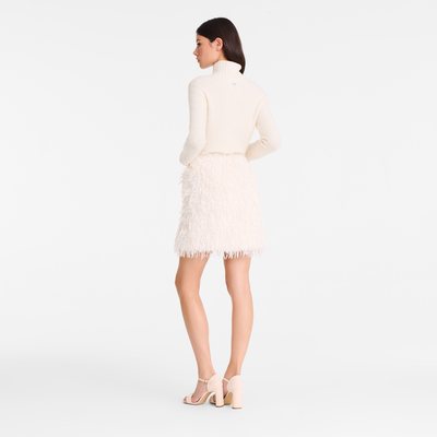 null 半身裙, 象牙色