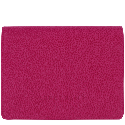 Le Foulonné Wallet , Beetroot - Leather