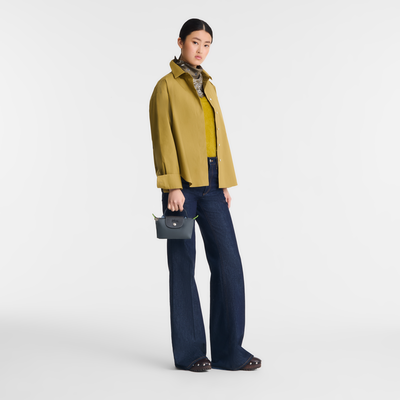 Le Pliage Green 化妆包 , 石墨黑 - 再生帆布