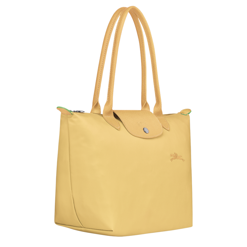 Le Pliage Green M 小号单肩包 , 小麦黄 - 再生帆布  - 查看 2 4