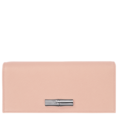 Le Roseau Flap wallet , Ballerina - Leather