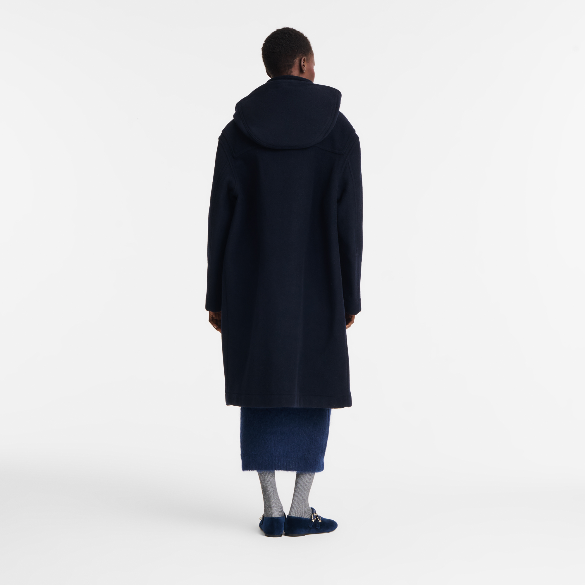 Duffle Coat, Navy - View 2 of
4 - zoom in null Duffle Coat, Navy