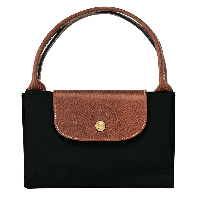 Le Pliage Original M Handbag , Black - Recycled canvas  - View 6 of  6