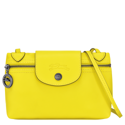 Le Pliage Xtra XS Crossbody bag , Lemon - Leather
