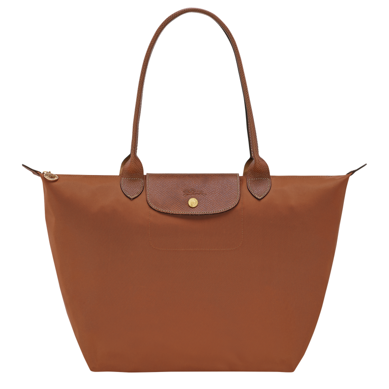 Le Pliage Original L 托特包 , 干邑色 - 再生帆布  - 查看 1 6