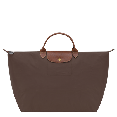 Le Pliage Original L Travel bag , Mocha - Recycled canvas