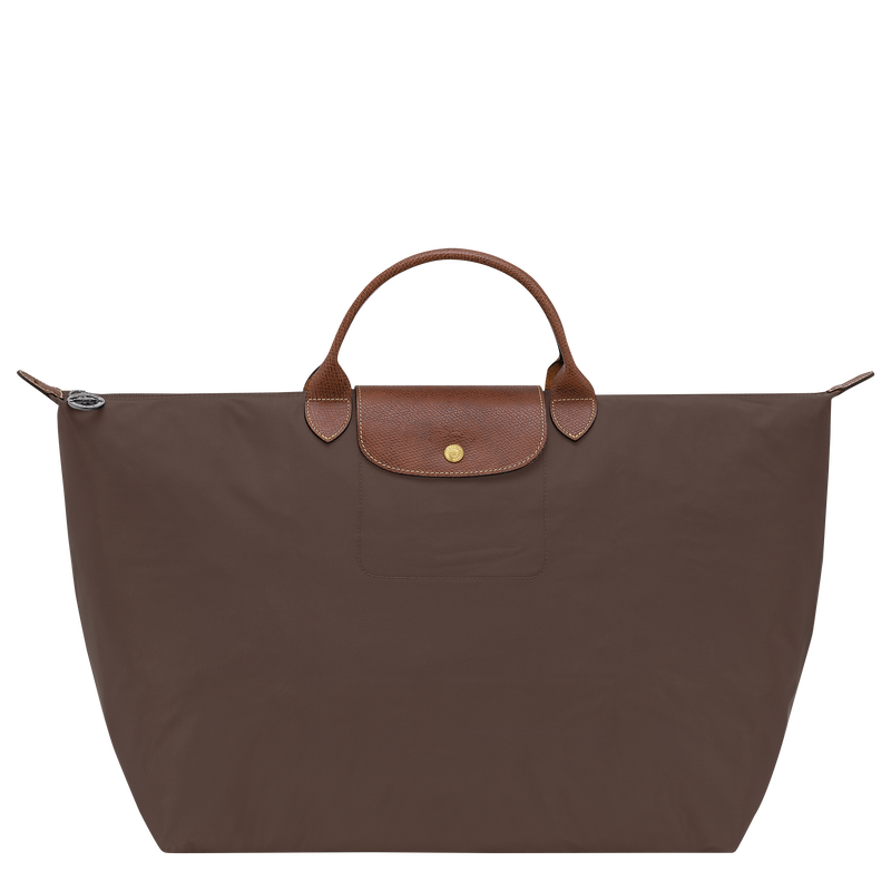 Le Pliage Original L Travel bag , Mocha - Recycled canvas  - View 1 of  6