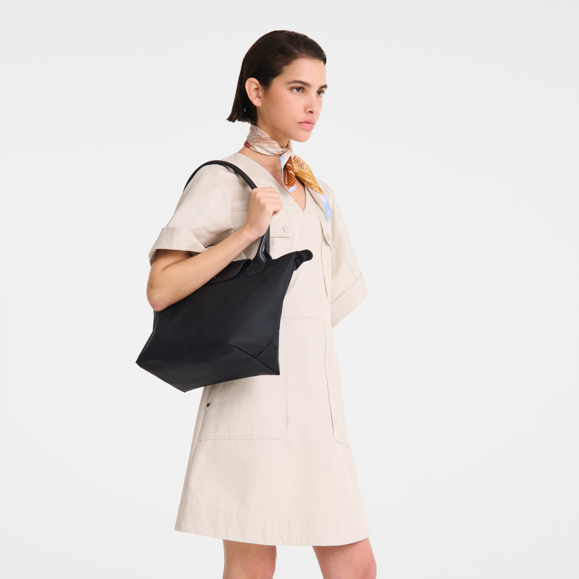 Le Pliage One 托特包 M, 黑色