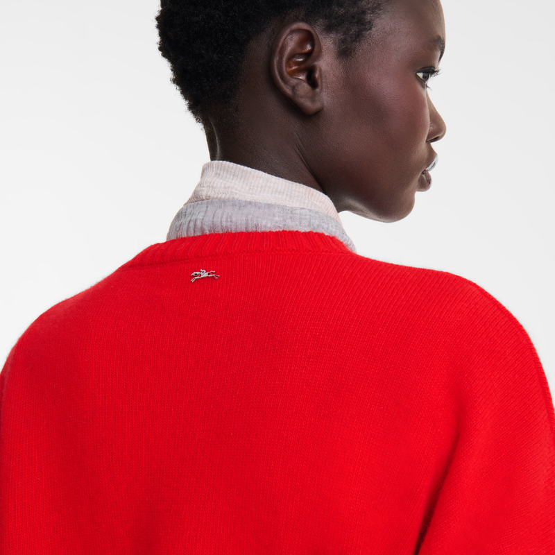 毛衣 , 红色 - 针织  - 查看 5 5