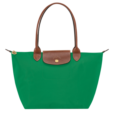 Le Pliage Original M 托特包 , 绿色 - 再生帆布