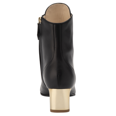 La Patineuse High heel low boots, Black