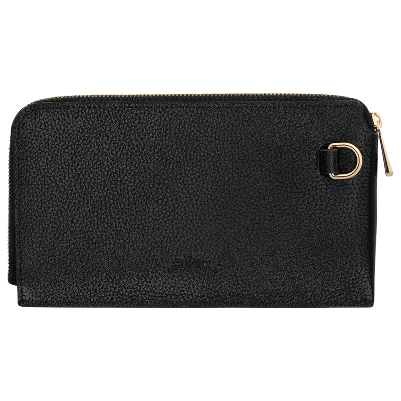 Le Foulonné Pouch , Black - Leather  - View 2 of  2