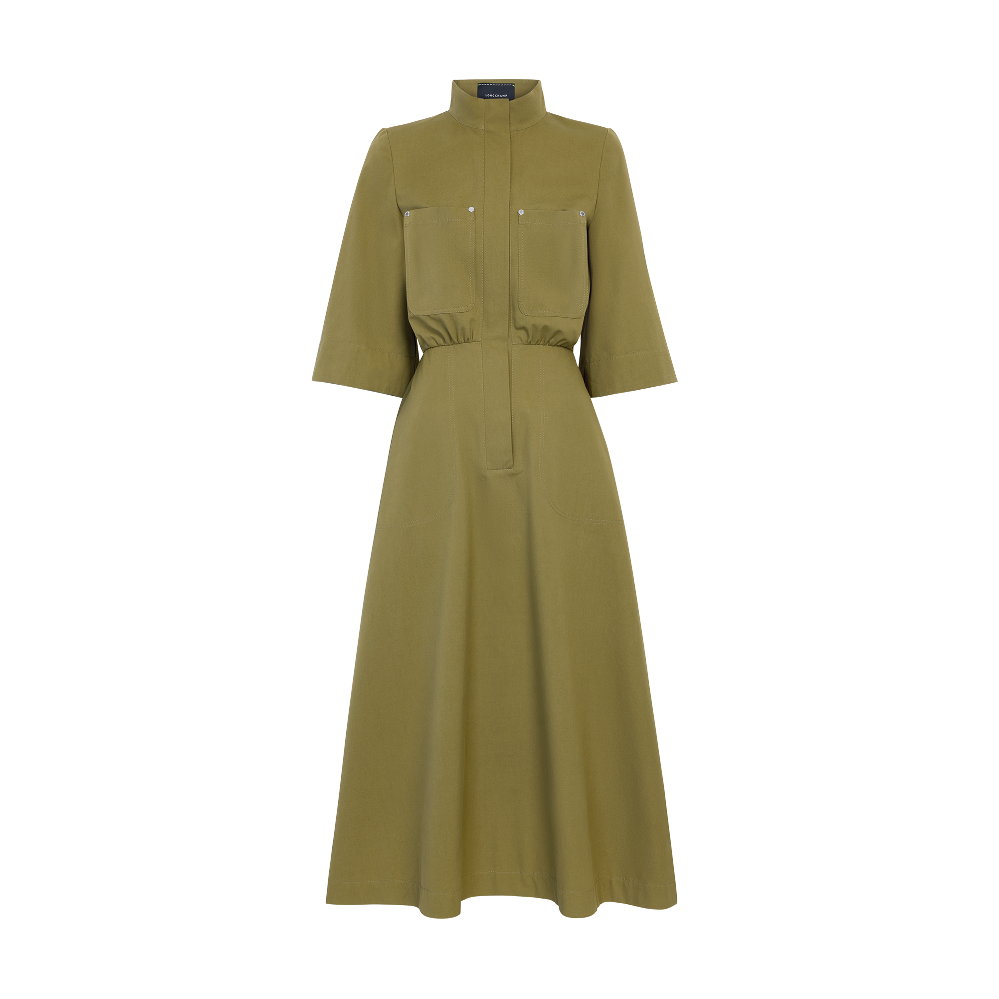 null Midi dress, Lichen