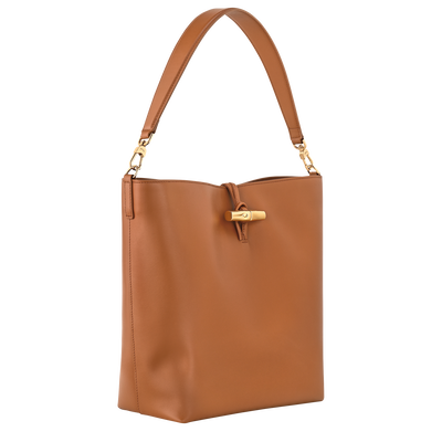 Le Roseau Hobo 袋 M, 腰果棕