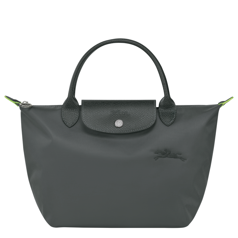 Le Pliage Green S Handbag , Graphite - Recycled canvas  - View 1 of  6