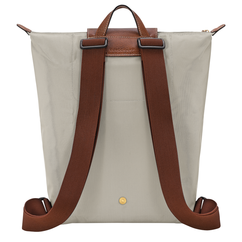 Le Pliage Original M 双肩背包 , 鹅卵石 - 再生帆布  - 查看 3 6