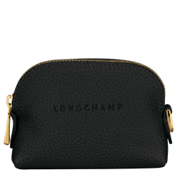 Le Foulonné Coin purse , Black - Leather