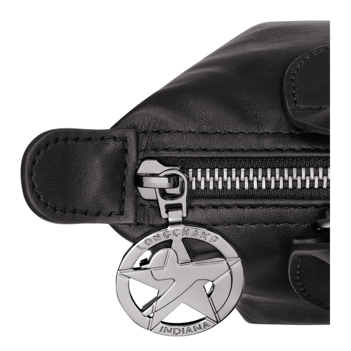 Longchamp x Robert Indiana XS Handbag , Black - Leather - View 5 of  5
