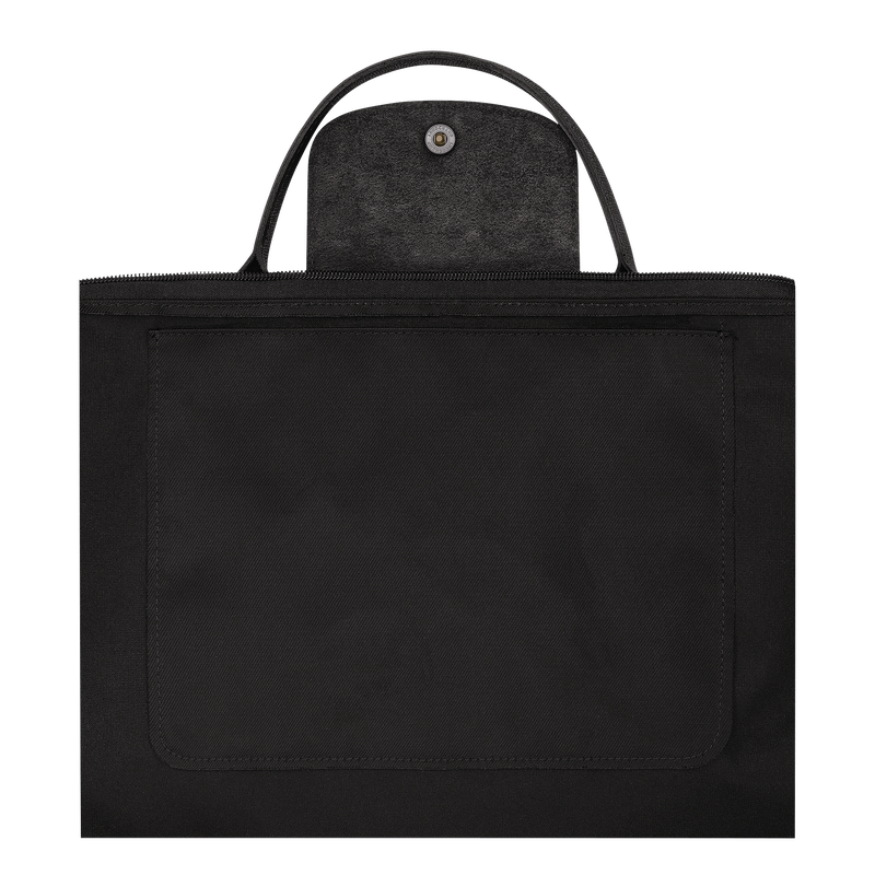 Le Pliage Energy L Handbag , Black - Recycled canvas  - View 5 of  6