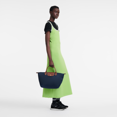 Le Pliage Original Handbag M, Navy
